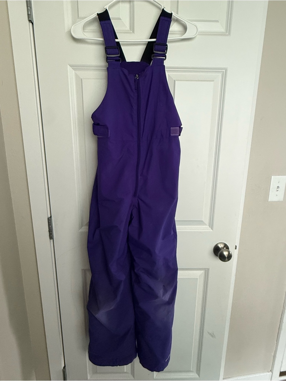 Kids Purple Snow Bib Overalls - Columbia
